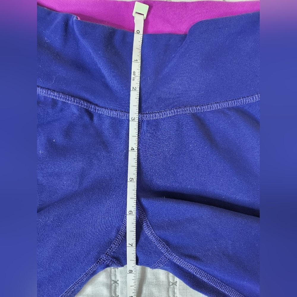 Patagonia Womens Blue And Pink Pliant Capris Pants - Picture 6 of 7